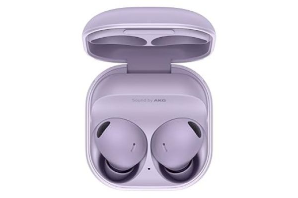 Samsung Galaxy Buds2 Pro, with Innovative AI features, Bluetooth Truly Wireless in Ear Earbuds with Noise Cancellation (Bora Purple)